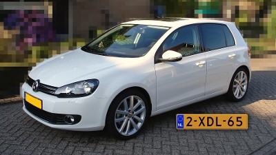 witte VW Golf Utrecht