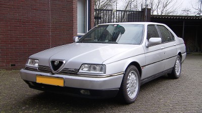 Foto van de Alfa Romeo