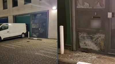 Schadefoto's explosies Utrecht en Maarssen