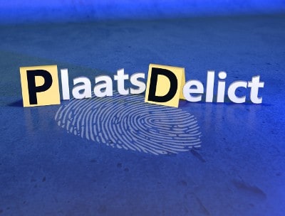 Logo plaats delict