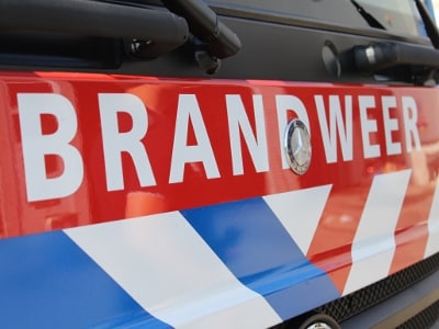 Voorzijde brandweerauto