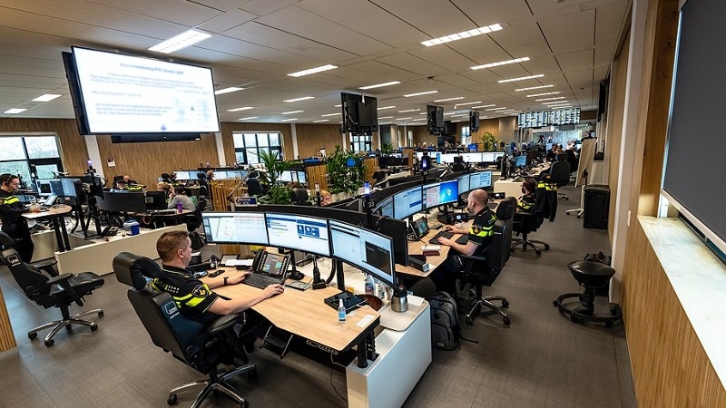 meldkamer, Foto: Korpsmedia politie