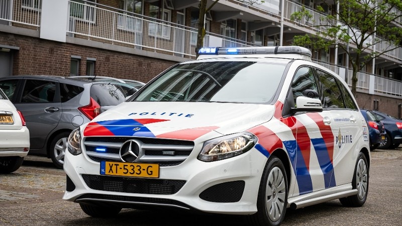 Politieauto Mercedes