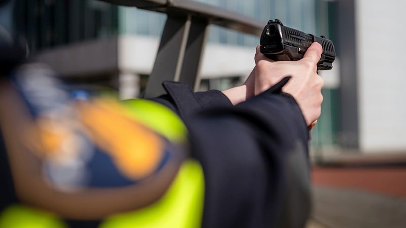 schieten door de politie, vuurwapengebruik, dienstwapen, walther p99q, Foto: Korpsmedia politie